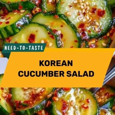Bowl of Korean Cucumber Salad with vibrant green cucumbers and seasoning