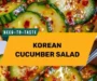 Korean Cucumber Salad