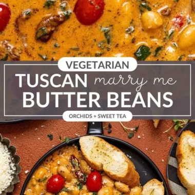 Delicious Marry Me Butter Beans served in a bowl.