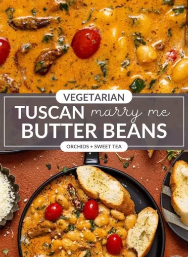 Delicious Marry Me Butter Beans served in a bowl.