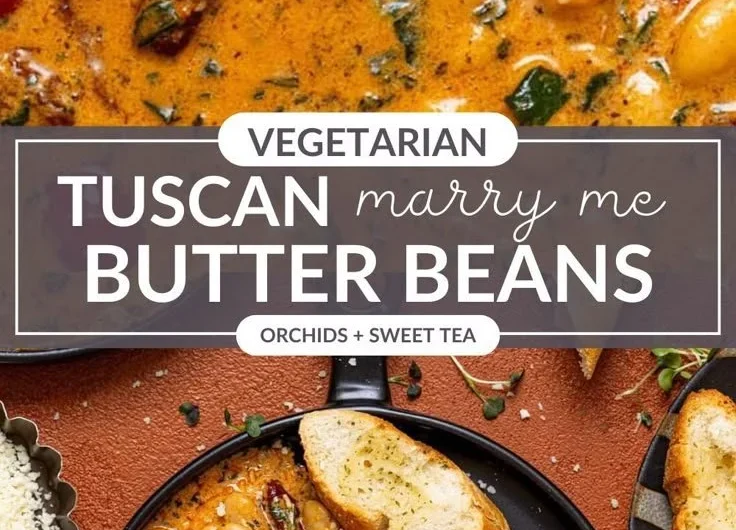 Delicious Marry Me Butter Beans served in a bowl.