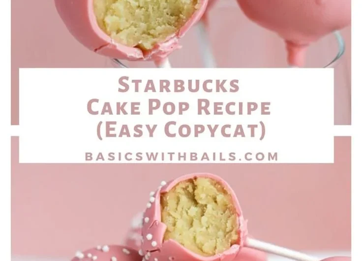 Starbucks cake pop - a colorful and delicious dessert on a stick