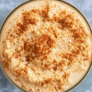 Delicious homemade pumpkin cold foam topping for autumn beverages