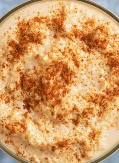 Delicious homemade pumpkin cold foam topping for autumn beverages