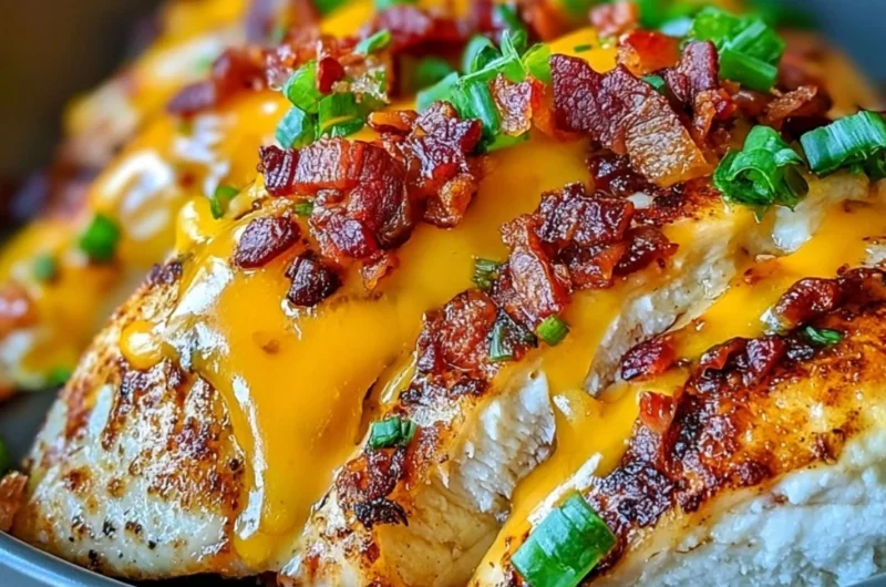 Delicious Keto Crack Chicken served on a plate, perfect low-carb meal.